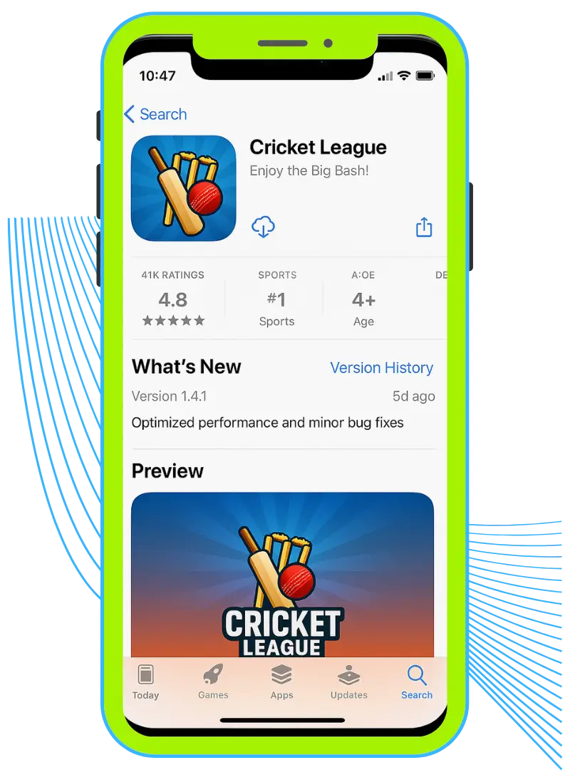 FOR iOS 2 CRICKET LEAGUE MOD APK