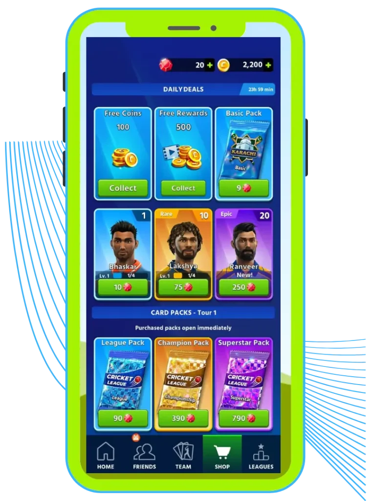 CRICKET LEAGUE MOD APK